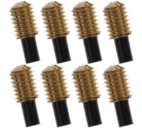 Abaodam Accesorios para Saxofón, 8 Tornillos de Latón Amarillo Pegamento, Repuestos para Saxofonistas Profesionales y Aficionados en Ensayos y Presentaciones