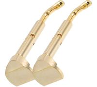 Abaodam Accesorios para Violín 2 Tornillos Metálicos para Soporte de Mentón, Piezas Duraderas para Reemplazo en Reparaciones de Violines