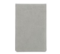 Abaodam Acero Inoxidable Espejo de Maquillaje Compacto Plegable | Cubierta de PU, Formato de Bolsillo para Bolso, Retoques Rápidos y Uso Exterior