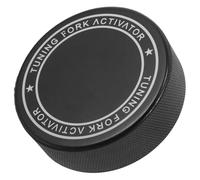 Abaodam Activador de Diapasón de Goma Negro para Instrumentos Musicales Máxima Vibración, Accesorio Versátil para Terapia de Sonido y Sanación Vibracional