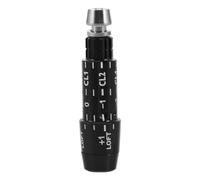 Abaodam Adaptador de Eje de Golf Negro Manguito para Palos Compatibles Conector Ligero y Estable para Reparación y Fácil de Palos de Golf