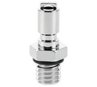 Abaodam Adaptador de Manguera para Regulador de Buceo 3/8-16, Conector Rápido Resistente a Presión, Accesorio Compacto para Inflado de Equipo de Buceo, Adecuado para Viajes y Exploración