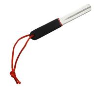 Abaodam Afilador de Anzuelos de Diamante Doble Cara, Mango Bicolor Negro y Rojo, Compacto y Portátil, Archivo de Gancho Profesional para Pesca y Actividades al Aire Libre