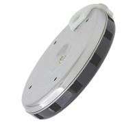 Abaodam Afinador de Tubo Redondo para Instrumentos de Cuerda Silbato Calibrador de Afinación Fácil para Guitarra Accesorio Musical Práctico y Duradero