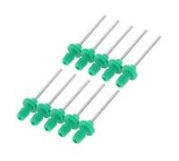 Abaodam Aguja Balones 100 Piezas Agujas de Inflado para Baloncesto y Bicicletas Plástico Resistente Portátil y Multifuncional Compatible Válvulas Estándar
