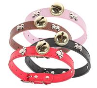 Abaodam Ajustables con Cascabeles para Cabras Vacas y Ovejas 4 Piezas Accesorios para Ganado Material Duradero y Antideslizante