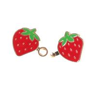 Abaodam Ajustador de Botones para Jeans de Mujer, Pinzas Desmontables para Cintura, Accesorios Decorativos Diseño de Fresa, sin Costura ni Clavos, Solución Cómoda para Ajustar Pantalones