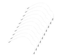 Abaodam Alambres de Repuesto para Cortadora de Pasteles y Queso, 10 Piezas de Acero Inoxidable de 12,58 Pulgadas, Línea de Corte Precisa para Nivelar Tartas y Rebanar Bizcochos en Cocina