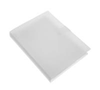 Abaodam Álbum de Fotos de 5 Pulgadas con 120 Bolsillos, Protector Plástico Laminado Resistente, Organizador Portátil para Viajes y Recuerdos Familiares, Libro Decorativo para Colección