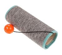 Abaodam Alfombra Rascadora para Atraer la Atención del Gato Bola Redonda para Gatos de Plástico, Fácil de Enrollar, Adecuado para Muebles y Mesas