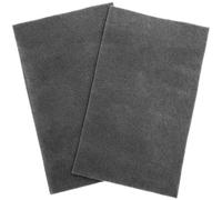 Abaodam Alfombrilla Absorbente para Reptiles 2 Piezas 50x30 Cm Gris, Cama Decorativa para Tortugas, Ranas y Lagartijas, Accesorio para Terrario, Lecho y Sustrato para Mascotas