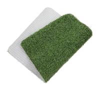 Abaodam Alfombrilla de Césped Artificial para Puerta de Entrada Moqueta Exterior Antideslizante y Decorativa para Jardín y Terraza Felpudo o Alfombra para Mascotas