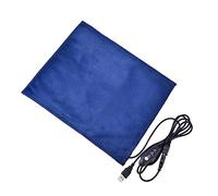 Abaodam Alfombrilla Térmica para Mascotas USB Calefactora Manta Eléctrica Azul Tamaño Mediano para Uso Casa y Sofá para Perros y Gatos