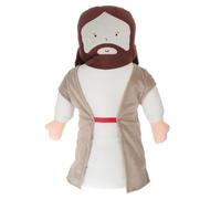 Abaodam Almohada de Peluche Estampado de Jesús 50x28 Cm, Cojín de Felpa Suave para Abrazar, Muñeco de Peluche Cristiano Cómodo para Dormitorio, Sala de Estar y Oficina