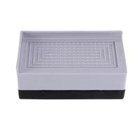 Abaodam Almohadilla de Aumento para Patas de Muebles, Bloque de Elevación de Plástico Resistente, Antideslizante E, Adecuado para Suministro del Hogar y Lavadora