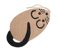 Abaodam Almohadilla Rascadora De Sisal Rascador De Pared Juguete para Gatos Ratón