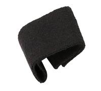 Abaodam Almohadilla Silenciadora Negra para Erhu By203 Cojín Reductor de Ruido Flexible y Duradero para Práctica Musical Accesorio Compacto para Instrumentos Folclóricos
