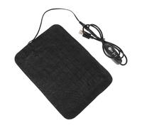 Abaodam Almohadilla Térmica de Epoxi USB Negro Pu para Resina Cristalina | Curado Uniforme, Diseño USB de Tres Niveles, Herramienta Profesional, Ahorro Energético y Uso Seguro