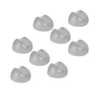 Abaodam Almohadillas para Patas de Mesa y Sillas, 8 Piezas de Goma para Barras Gruesas de 3/8-1/2 Pulg, Protección Antideslizante para Muebles y Suelos en Hogares