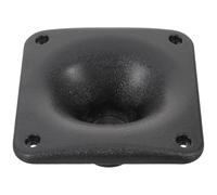 Abaodam Altavoz de Bocina para Escenario 120X120 MM Negro, Accesorio Compacto de Alto Rendimiento para Audio en Directo, Altavoz Pequeño de Rendimiento al Aire Libre para Sistemas de