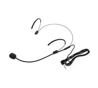 Abaodam Altoparlante Micrófono de Diadema Sistema de Micrófono Auriculares para Enseñanza Presentaciones y Oratoria Teatros
