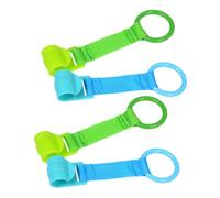 Abaodam Anillas de para Bebés 4 Piezas para Caminar Colgantes de Seguridad Herramientas de Aprendizaje para Cunas y Parques Infantiles