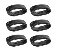 Abaodam Anillos para Correa de Reloj de Cuero Genuino, Sujetadores Extraíbles en 3 Tamaños (18mm, 20mm, 22mm) - 6 Piezas Accesorios para Reparación y Reemplazo de Correas de Reloj