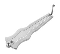 Abaodam Arpa de Mandíbula Portátil de Tamaño Mini Color Plateado Curva Tradicional, Instrumento Musical Étnico Ruso Sonido Brillante para Principiantes y Amantes Música Folclórica