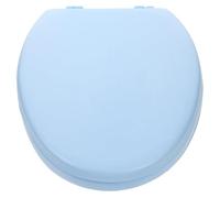 Abaodam Asiento de Inodoro de Espuma Suave y Gruesa Funda Acolchada para Baño Reemplazo Duradero y Cómodo Compatible con Inodoros Alargados Accesorio de Baño Clásico y Estable