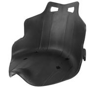 Abaodam Asiento de Repuesto para Scooter y Kart de Plástico PP Negro, Compatible Triciclos y Karts de Derrape, Asiento Duradero y Estable para Uso en Patinetes Eléctricos y Juegos