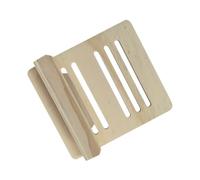 Abaodam Atril de Madera Portátil para Partituras Diseño Simple y Materiales Sintéticos, Soporte Plegable de Sobremesa Que Previene Dolor de Cuello y Ahorra Espacio Hogar