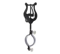 Abaodam Atril De Música Portátil Ajustable Para Clarinete Saxofón y Flauta Clip De Sujeción Duradero Para Bandas De Marcha y Actuaciones