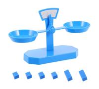 Abaodam Balanza de Palanca para Niños de Plástico Confiable y Fiable, Instrumento de Enseñanza para Proyectos Científicos DIY en Aula Escolar Primaria