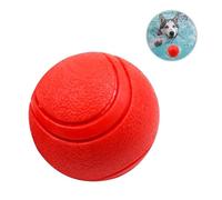 Abaodam Balones Diámetro 5 Cm Resistentes a Mordeduras TPR Elásticas Paquete de 3 Unidades Rojas Pelota de Entrenamiento para Perros y Gatos Juguete para Perros Pequeños y Cachorros