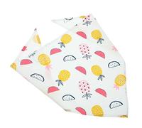 Abaodam Bandana De Perro De Verano Estampado Frutal para Mascotas Pañuelo Ligero y Transpirable para Cumpleaños y Fiestas Fácil De Limpiar y Secado Rápido