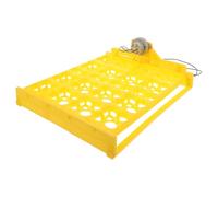 Abaodam Bandeja Automática para Incubadora de Huevos Doméstica de 16 Unidades, Multifuncional para Pollos, Codornices y Aves Pequeñas, Compatible Incubadoras Dc12V, Pieza de Repuesto para