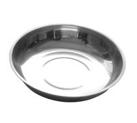 Abaodam Bandeja de Báscula y Función para Reducir Derrames de Acero Inoxidable Plata Alta Durabilidad para Objetos en Tiendas de Pasteles y Básculas de Escritorio