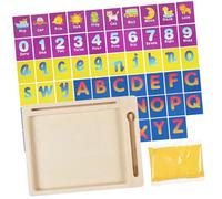 Abaodam Bandeja De Letras Montessori Kit De Escritura para Actividades Educativas