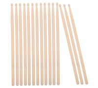 Abaodam Baquetas de Madera de Arce 7A 12 Pares de Baquetas Ligeras para Accesorios de Percusión Prácticos y Fiables