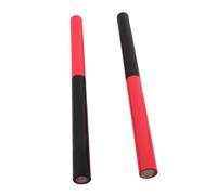 Abaodam Baquetas de Madera para Percusión de Mano Claves Tradicionales para Danza Instrumentos Pequeños para Práctica y Presentaciones Culturales Rojo y Negro