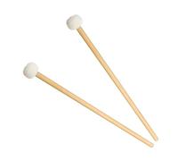 Abaodam Baquetas De Timbal Con Cabeza De Fieltro y Mango De Madera Mallets De Percusión Musical Para Sonido Resonante y Claridad Rítmica Accesorios Para Bateristas y Estudiantes