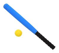 Abaodam Bate de Béisbol de Juguete para Pequeño Azul, Espuma Eva Suave, Juego de Juguetes de Béisbol para Exteriores, Balones y Bates para Patio, Parque y Escuela Color Color Aleatorio