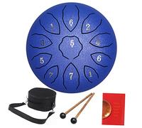 Abaodam Batería Etérea Batería Para Niños Instrumentos De Sonido Tambor De Tanque Tambor De Lengua Portátil Tambor Zen Percusión El Tambor Es De Acero Al Carbono Niño Pequeño Adulto