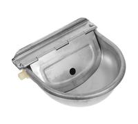 Abaodam Bebedero Automático para Ganado con Válvula Flotante Inoxidable Gran Capacidad para Cerdos Ovejas Cabras y Perros Dispensador de Agua Autollenante para Granjas