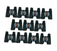 Abaodam Binoculares Compactos y Ligeros, Mini Telescopio de Mano con Brújula y Cordón, 11 Piezas, Ideales para Turismo, Senderismo y Observación de Aves al Aire Libre