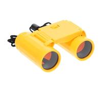 Abaodam Binoculares de Juguete para Niños Amarillos Ajustables, Prismáticos Infantiles Enfoque para Observación de Aves en Exteriores, Obsequio Educativo para Desarrollo y Juegos al Aire Libre