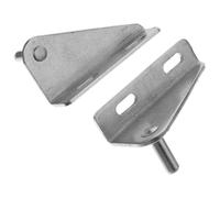 Abaodam Bisagras para Frigorífico Pequeño, 2 Bisagras de Acero Inoxidable 2.95X1.49X0.98 Pulgadas, Instalación Sencilla, Diseñadas para Puertas de Congeladores Domésticos