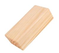Abaodam Bloque de Yoga Sólido de Madera Maciza Amarillo Claro Accesorios Antideslizantes y para Yoga Pilates y Estiramientos Esquinas Redondeadas y Superficie Lisa para Mayor Comodidad