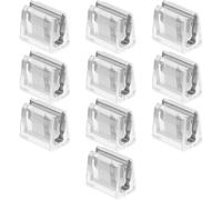 Abaodam Bloqueo de ventana vertical, Reemplazo del pestillo de la ventana, 10pcs, plástico, para puertas corredizas y window, convenient to use, anti-theft