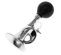 Abaodam Bocina Metálica para Bicicleta Fuerte Diseño Caracol, Sonido Extra Potente, Tamaño Compacto 18x7,5x6 Cm, Accesorio para Ciclismo Urbano y Montaña, Timbre de Seguridad para